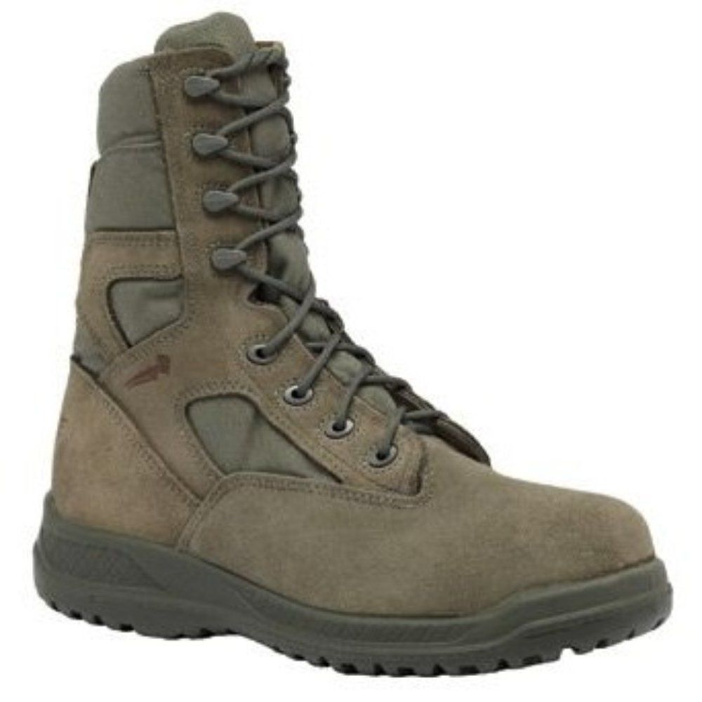 Belleville 610ST Steel Toe Men's Boot Size 6.5R NWT's Suede Boots NIB GREEN SAGE